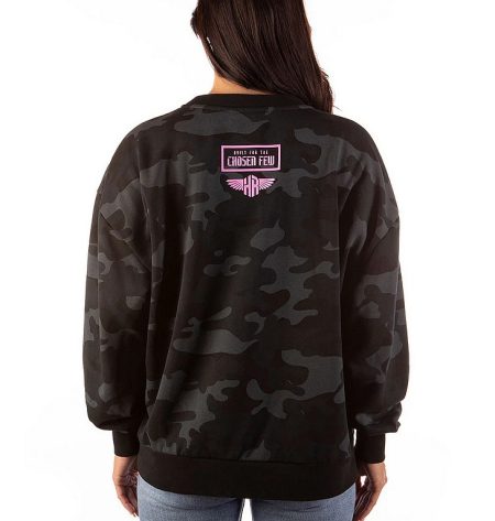 Headrush Pullover Camo Skull