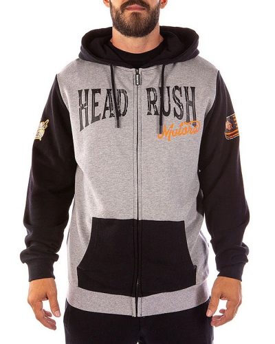 Headrush Zip Hoody The Mechanic Grey