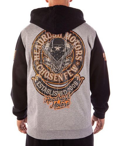 Headrush Zip Hoody The Mechanic Grey
