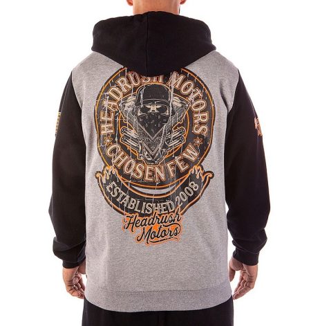 Headrush Zip Hoody The Mechanic Grey
