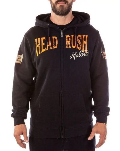 Headrush Zip Hoody The Mechanic Black