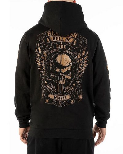 Headrush Zip Hoody Biker Wings