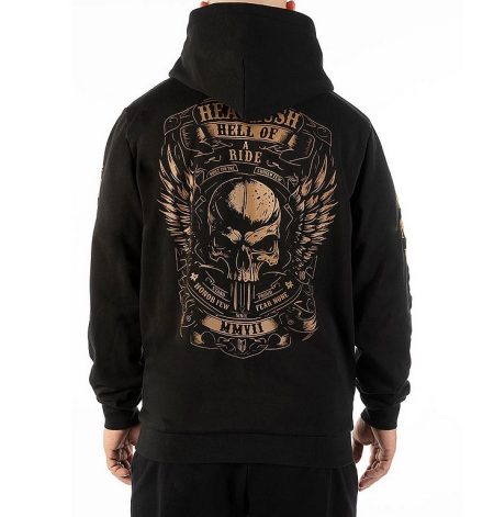 Headrush Zip Hoody Biker Wings