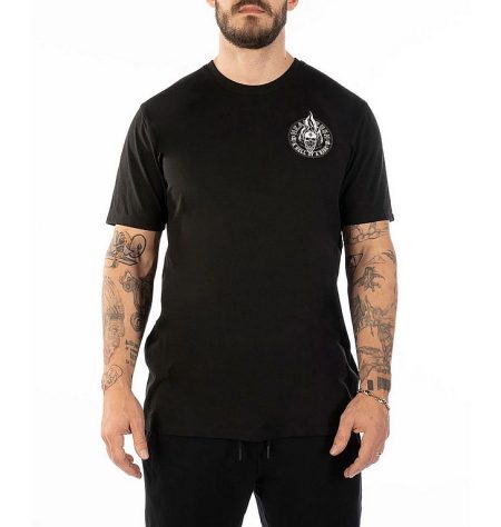 Headrush T-Shirt Head over Flames Grey