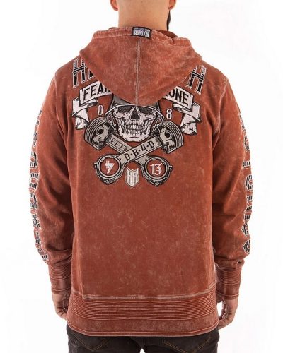 Headrush Zip Hoody Factor Rust