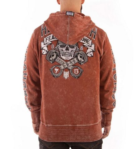 Headrush Zip Hoody Factor Rust