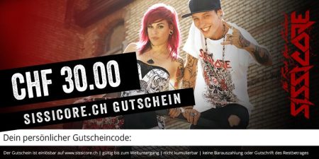 Sissicore Geschenkgutschein CHF 30.00