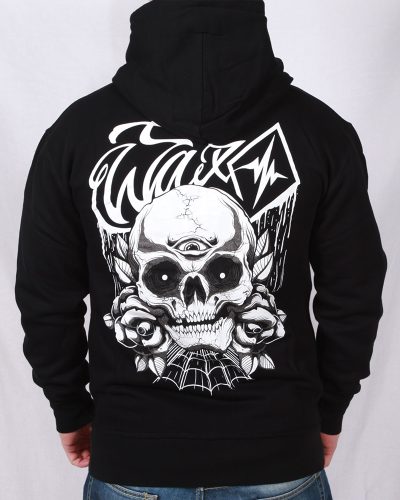 Wax Hoody Third Eye Skull