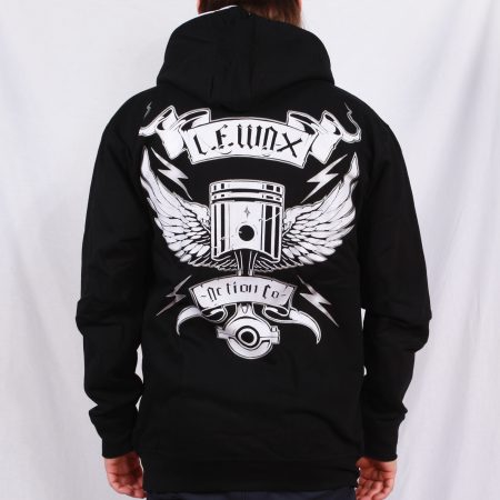 Wax Zip Hoody Piston