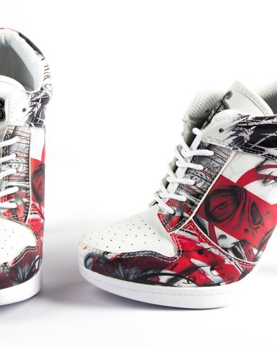 Barmetal Sneaker Heels Knowledge is Power