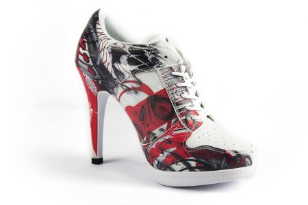 Barmetal Sneaker Heels Knowledge is Power