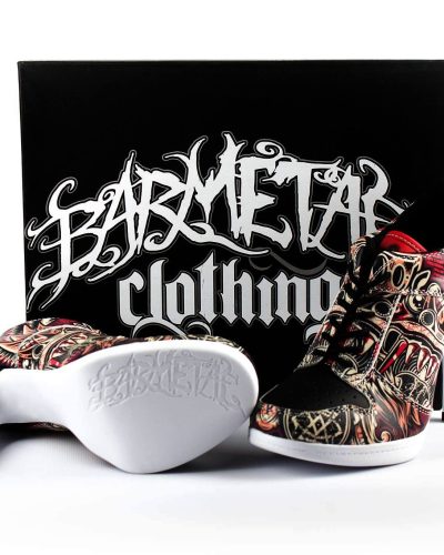 Barmetal Sneaker Heels Dragon
