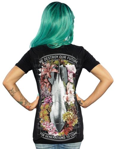 Skygraphx Shirt Destroy our Future