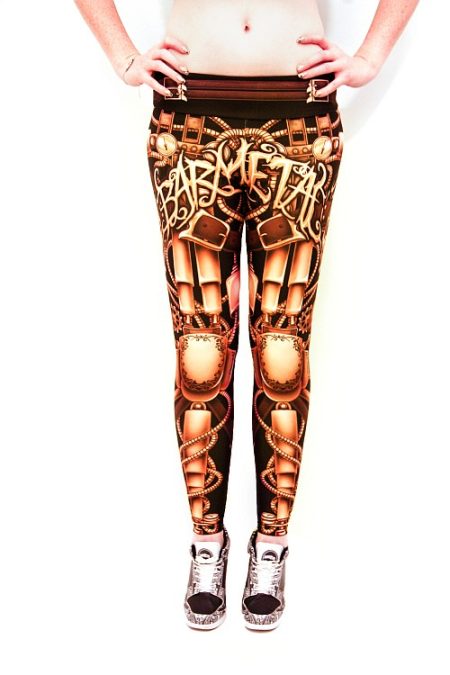Barmetal Leggings Steampunk