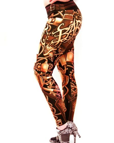 Barmetal Leggings Steampunk