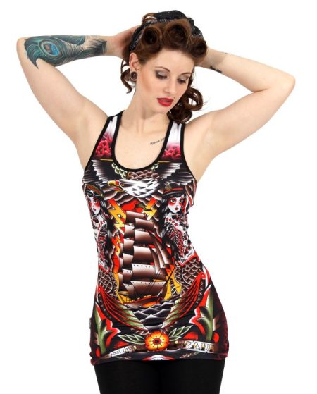 Liquor Brand Tank Siren Sea