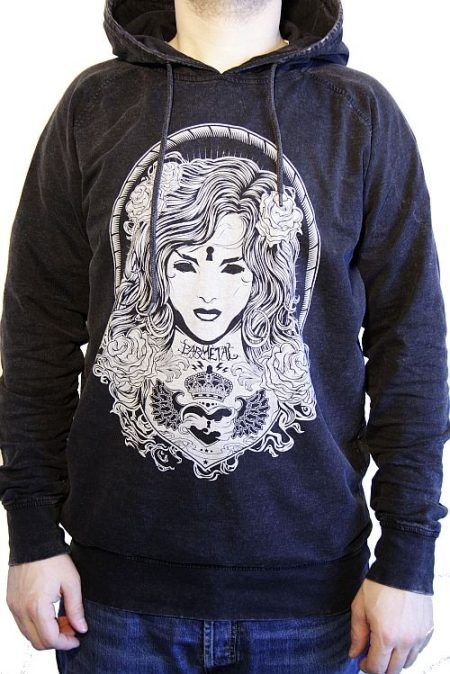 Barmetal Acid Wash Hoody Secret Key