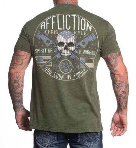Affliction Shirt CK Warrior Spirit