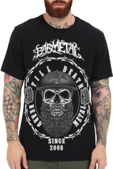 Barmetal Shirt Beard Metal