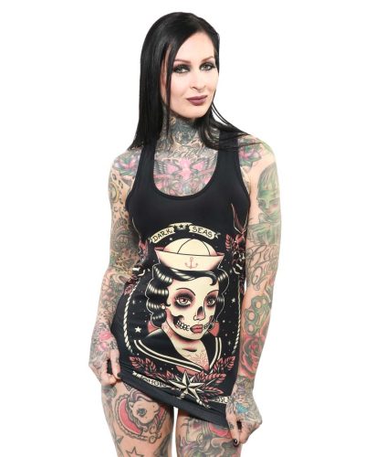 Liquor Brand Tank Dark Seas