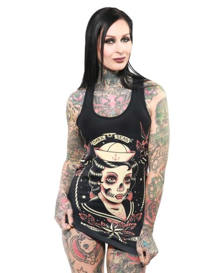 Liquor Brand Tank Dark Seas