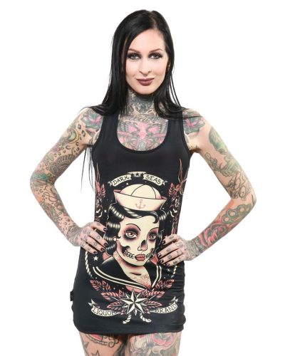 Liquor Brand Tank Dark Seas