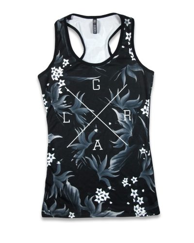 Liquor Brand Damen Tank Black Island