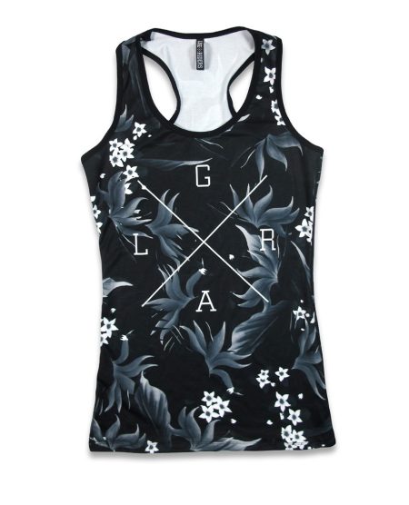 Liquor Brand Damen Tank Black Island