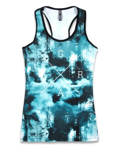 Liquor Brand Damen Tank Forest