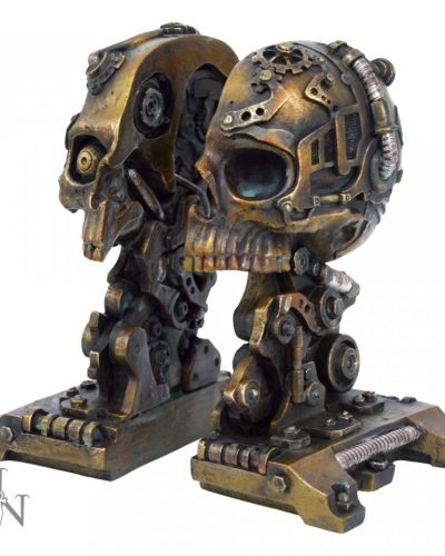 Nemesis Now Buchstütze Steampunk Cranial