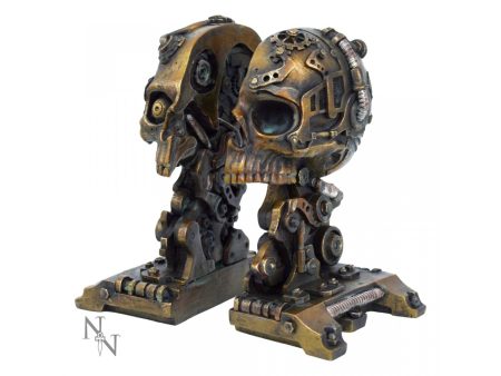 Nemesis Now Buchstütze Steampunk Cranial