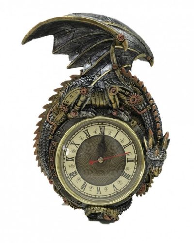 Nemesis Now Wanduhr Steampunk Dragon