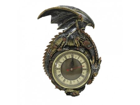 Nemesis Now Wanduhr Steampunk Dragon
