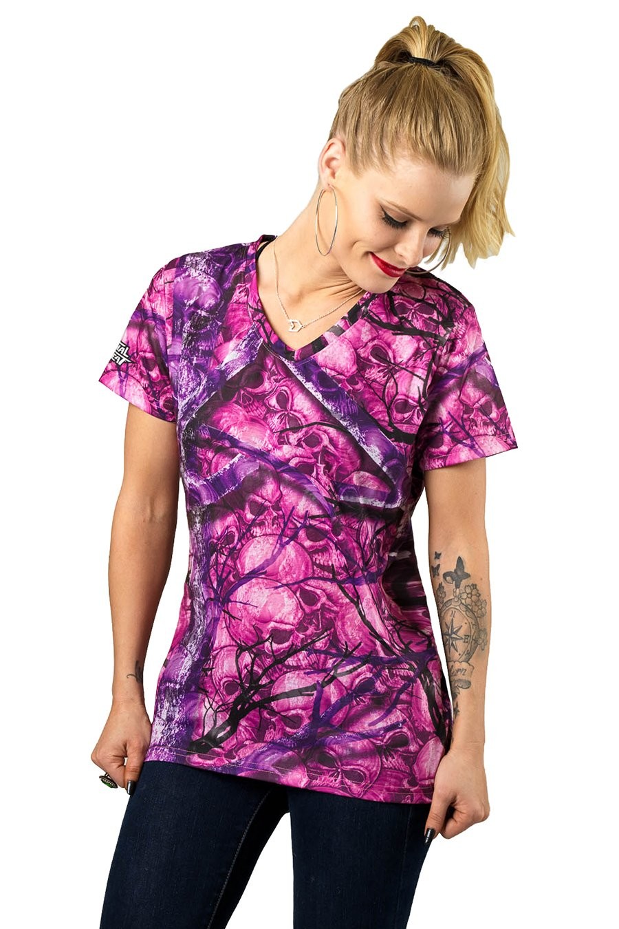 Lethal Angel Backwoods Camo Pink