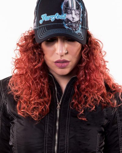 Lethal Angel Damen Snapback Cap Purfect Cat