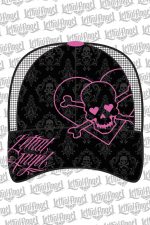 Lethal Angel Damen Snapback Cap Heart Skull