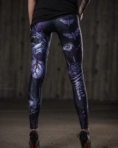 Cuts and Stitches Leggings Heartbeat
