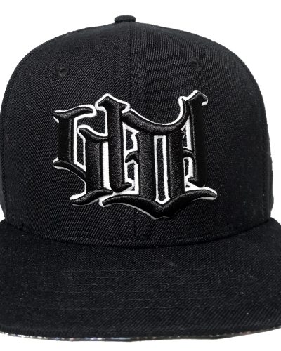 4AmazINK People Snapback Cap BW Logo