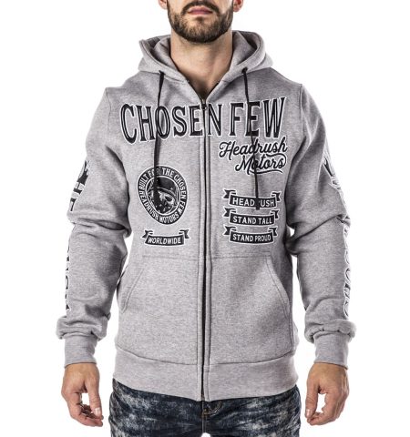 Headrush Zip Hoody The Medium Rare Grey