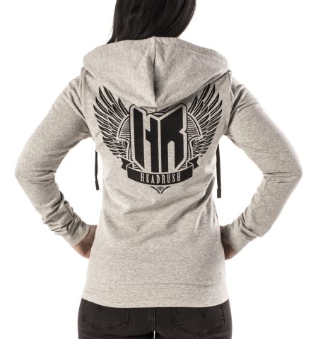 Headrush Zip Hoody The Ryder Dare Grey