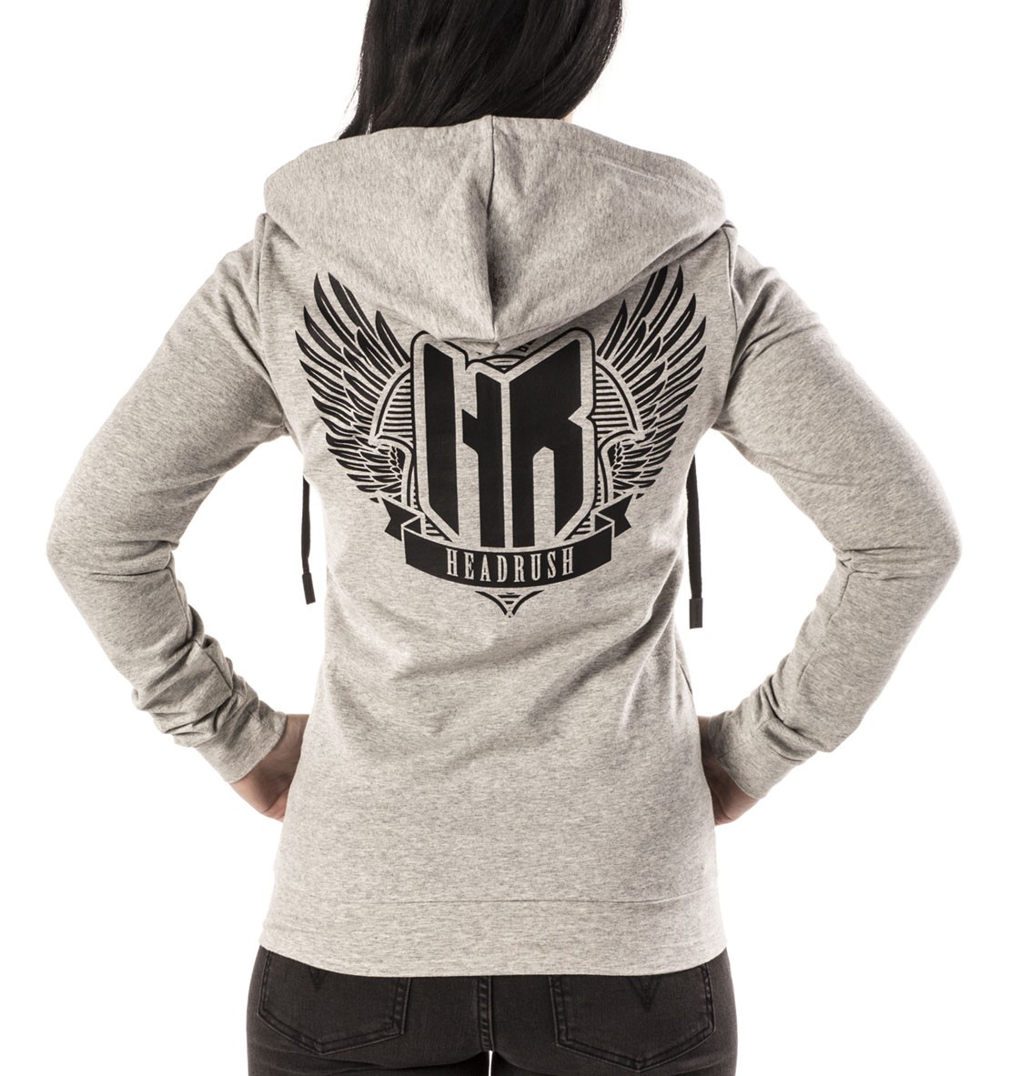 images Headrush Zip Hoody The Ryder Dare Grey