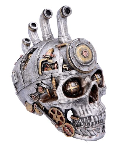 Nemesis Now Steampunk Schädel Pipe Dream
