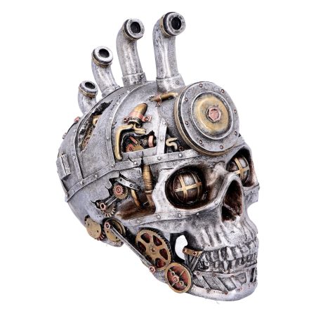 Nemesis Now Steampunk Schädel Pipe Dream