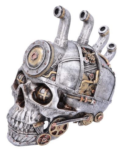 Nemesis Now Steampunk Schädel Pipe Dream