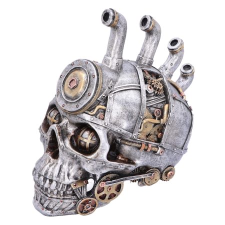 Nemesis Now Steampunk Schädel Pipe Dream