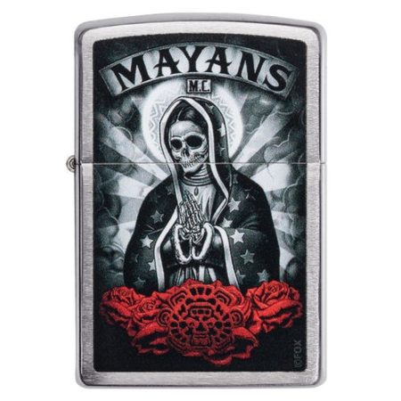 Zippo Mayans Skull
