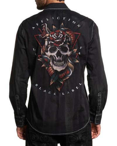 Affliction Hemd Cobra