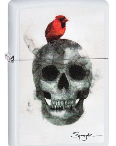 Zippo Skull and Cardinal