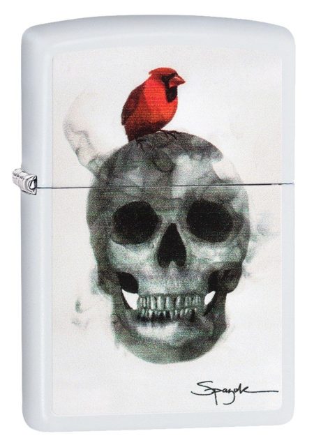 Zippo Skull and Cardinal