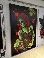Barmetal Leinwand 90x60 CM Zombie Apocalypse